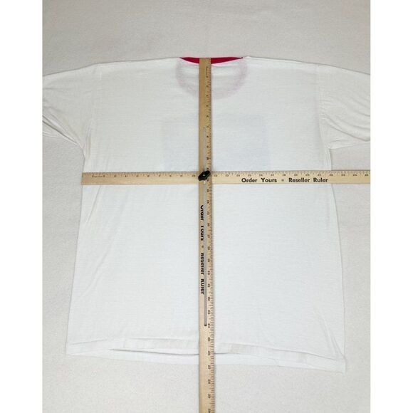 Vintage 1977 San Jose Speedway T-Shirt XL Ringer NASCAR Auto Racing California - Picture 7 of 9